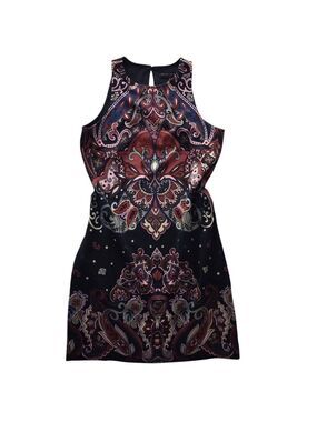 Banana Republic Petite Extra Small Paisley Print Shift Dress